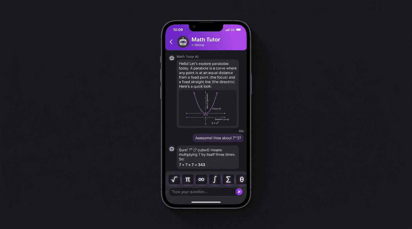 Math Tutor — Edge AI iOS App