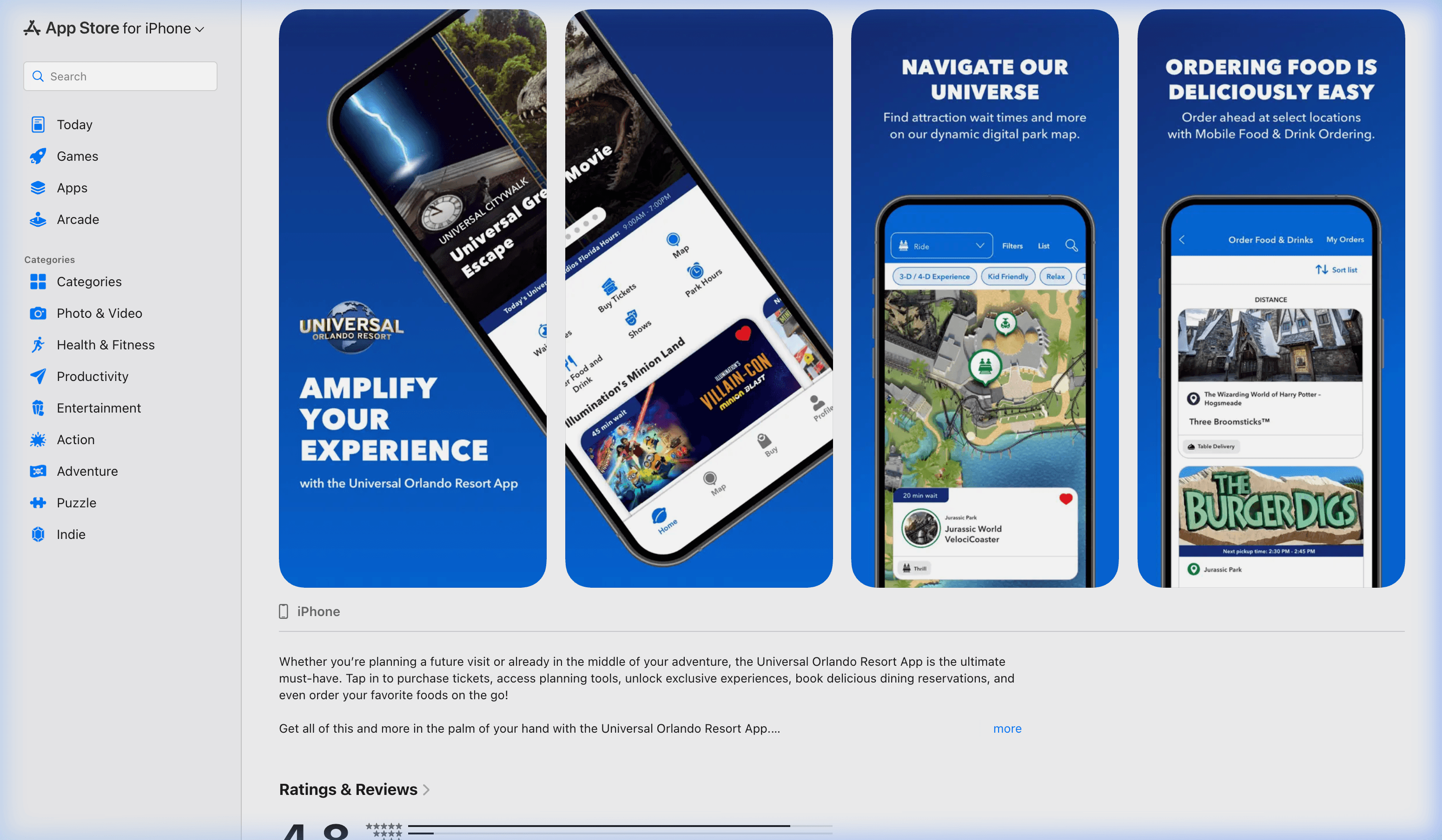 Universal Studios — Theme Parks